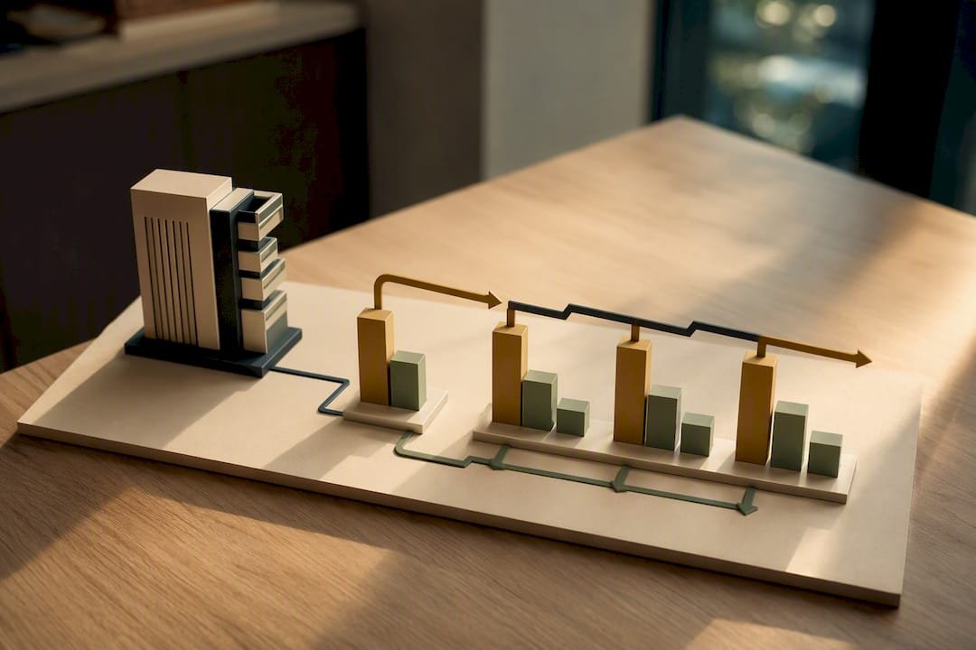 Illustration of rental income history and returns