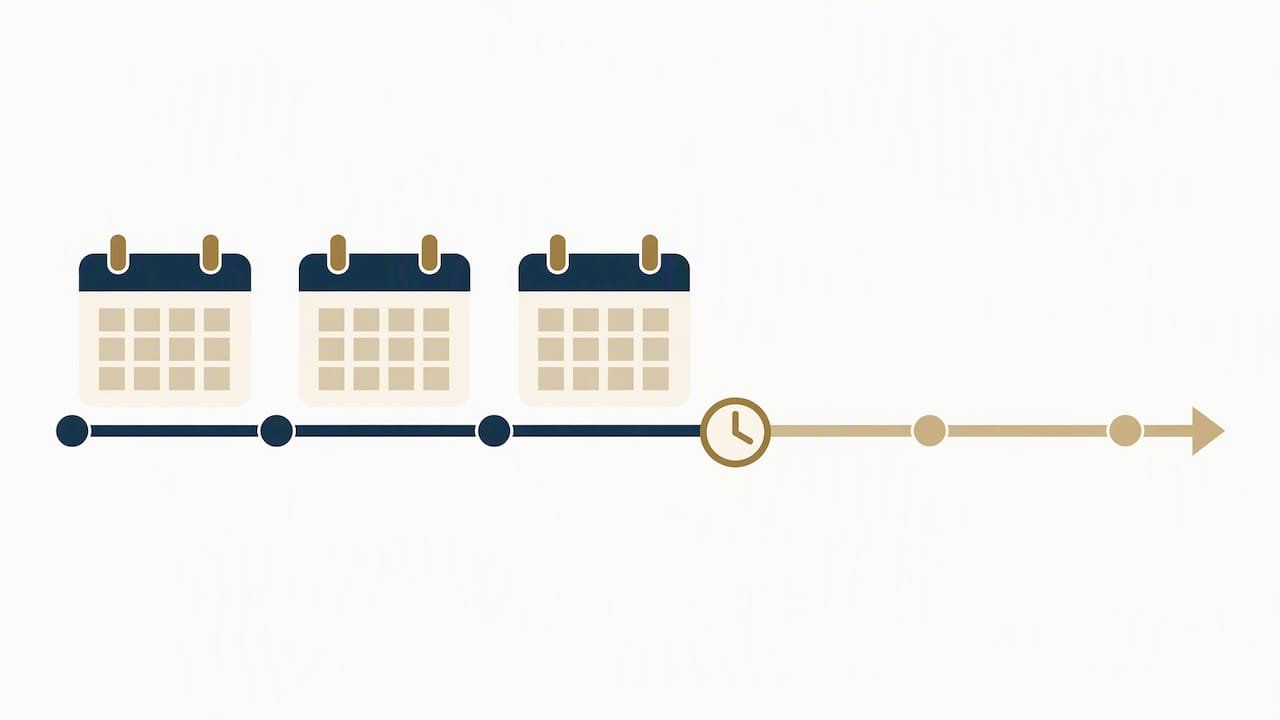Three-month term followed by protection period